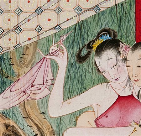 蒙山县-迫于无奈胡也佛画出《金瓶梅秘戏图》，却因此成名，其绘画价值不可估量